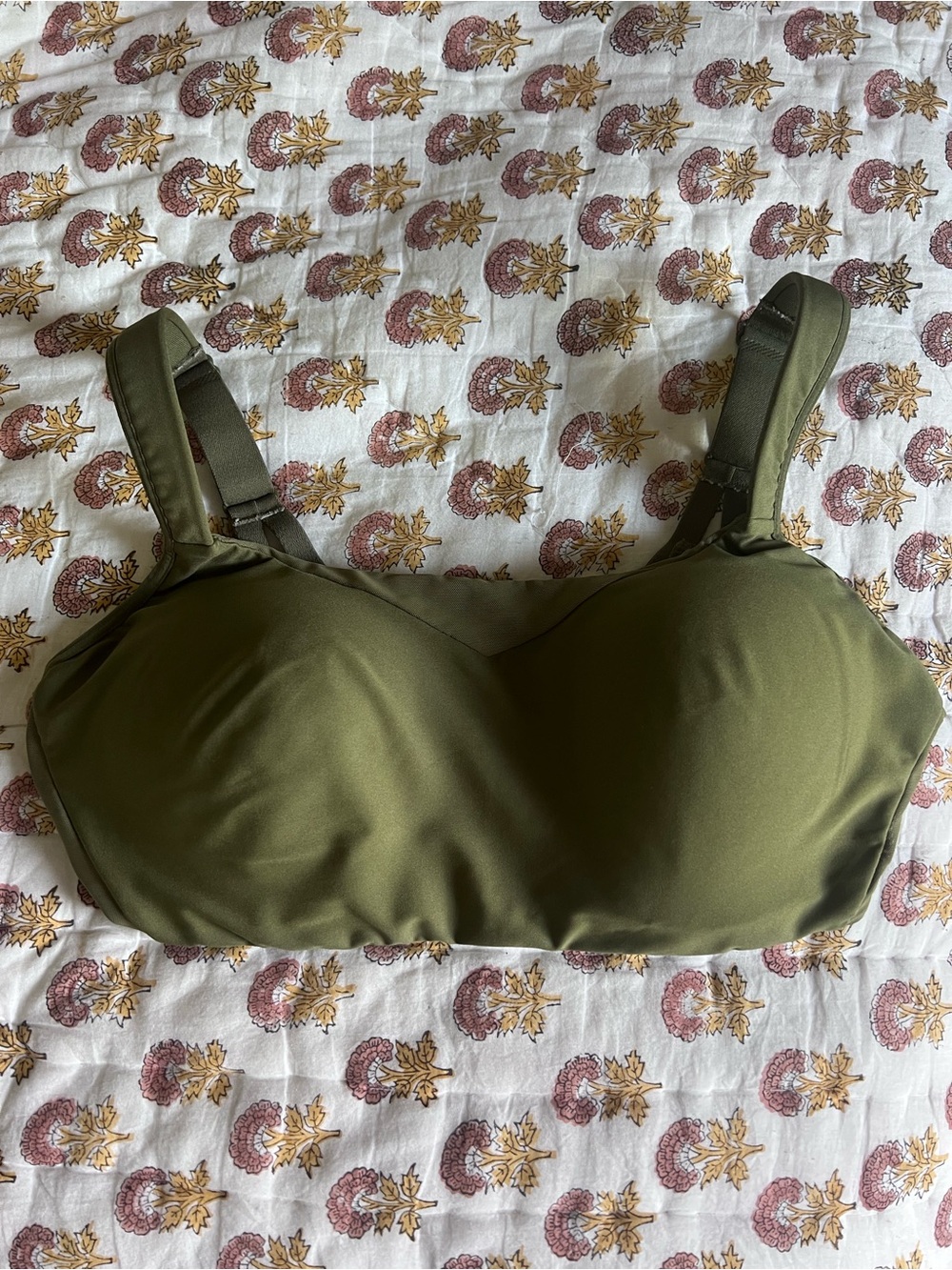 3/$100 ☀️—knix Olive Green Wireless Medium Support Bra size M++